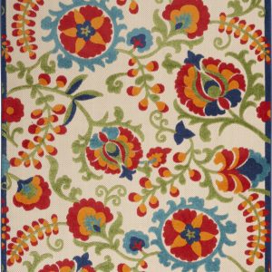 5?x 8?Mediterra Indoor Outdoor Area Rug