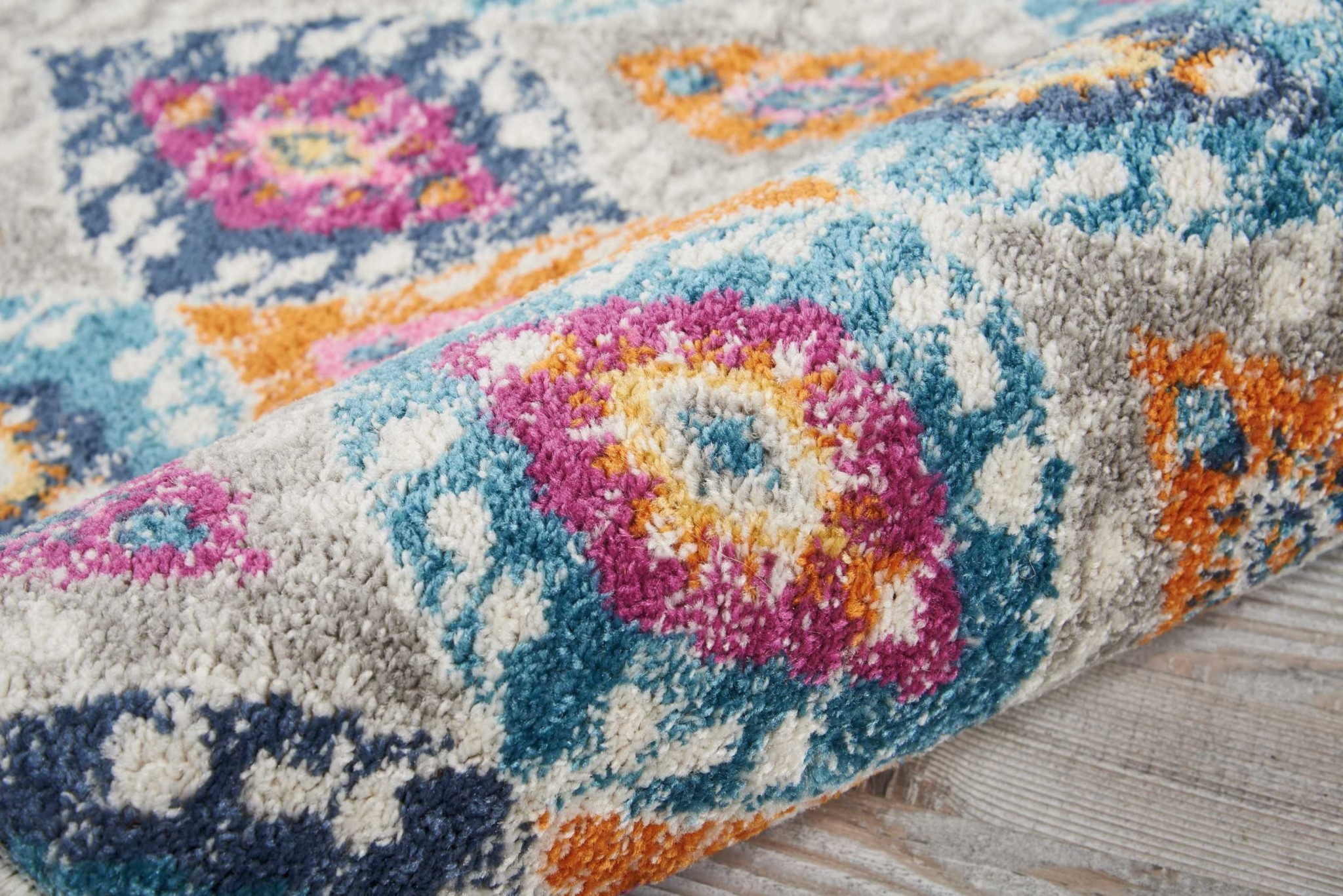 2?x 3?Multicolor Ogee Pattern Scatter Rug - Image 2