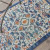 2?x 3?Blue White Multi Medallion Medallion Scatter Rug - Image 5