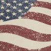 Vintage Americana Distressed Flag Lumbar Pillow - Image 4