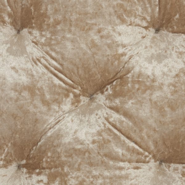 24" Beige Silky Soft Velvet Throw Pillow - Image 4