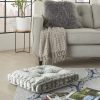 24" Grey Silky Soft Velvet Throw Pillow - Image 3