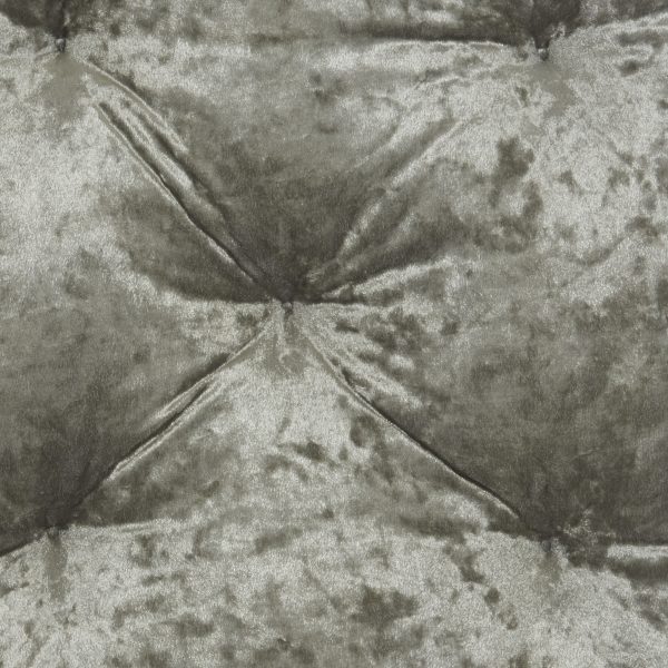 24" Grey Silky Soft Velvet Throw Pillow - Image 4