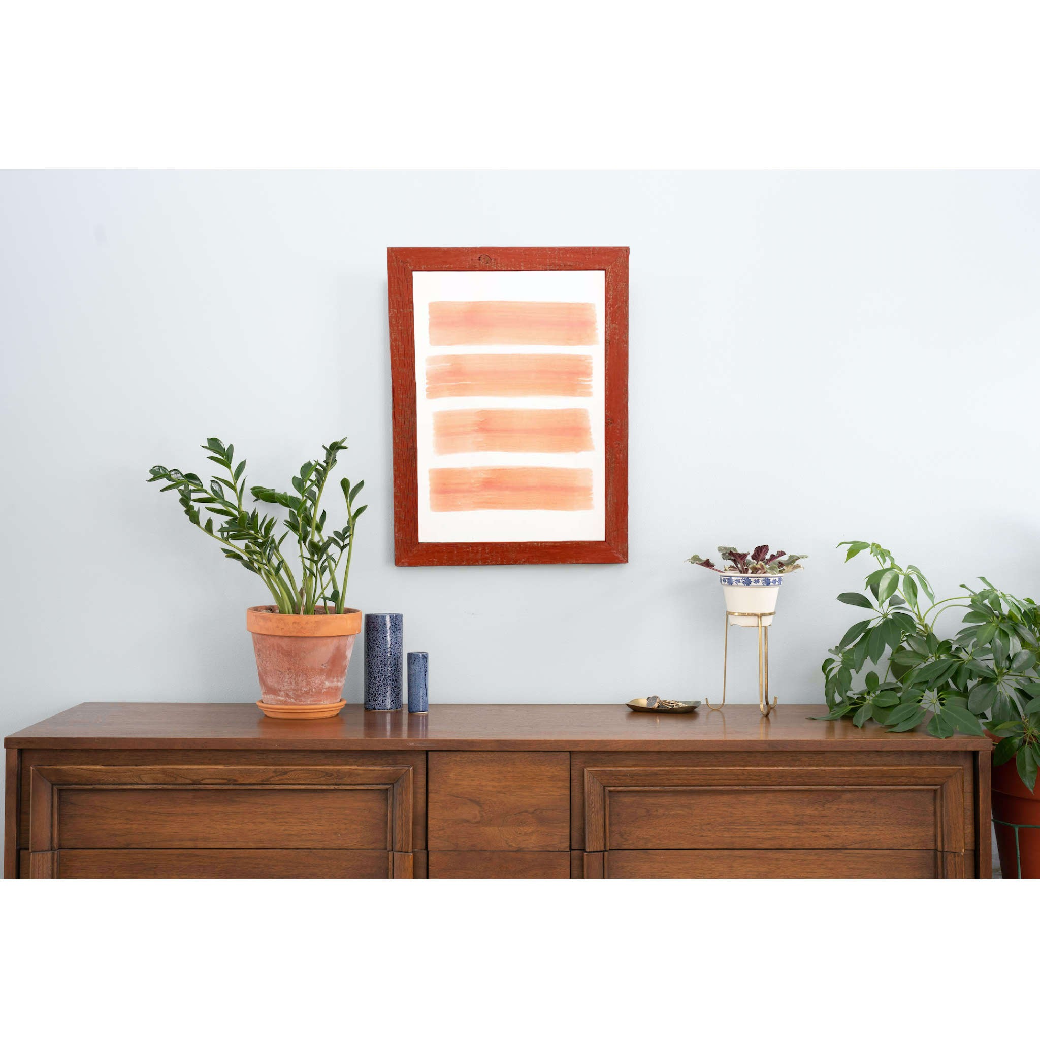 8?x 8?Rustic Farmhouse Espresso Wood Frame - Image 4