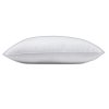 Set of 2 Lux Sateen Down Alternative Queen Size Firm Pillows - Image 5