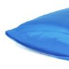 Bright Blue Dreamy Set of 2 Silky Satin King Pillowcases - Image 5