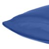 Navy Blue Dreamy Set of 2 Silky Satin King Pillowcases - Image 5