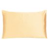 Pale Peach Dreamy Set of 2 Silky Satin King Pillowcases - Image 3