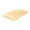 Pale Peach Dreamy Set of 2 Silky Satin King Pillowcases - Image 4
