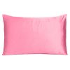 Pink Rose Dreamy Set of 2 Silky Satin King Pillowcases - Image 3