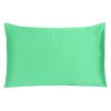 Green Dreamy Set of 2 Silky Satin King Pillowcases - Image 3