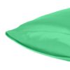 Green Dreamy Set of 2 Silky Satin King Pillowcases - Image 5