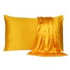Goldenrod Dreamy Set of 2 Silky Satin King Pillowcases - Image 2