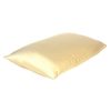 Pale Yellow Dreamy Set of 2 Silky Satin Standard Pillowcases - Image 4