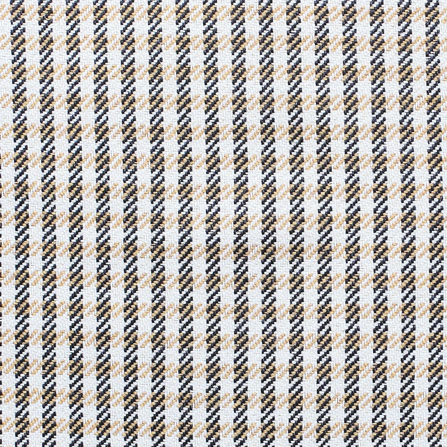 Set of 4 Tan Houndstooth Pillow Covers - Image 3