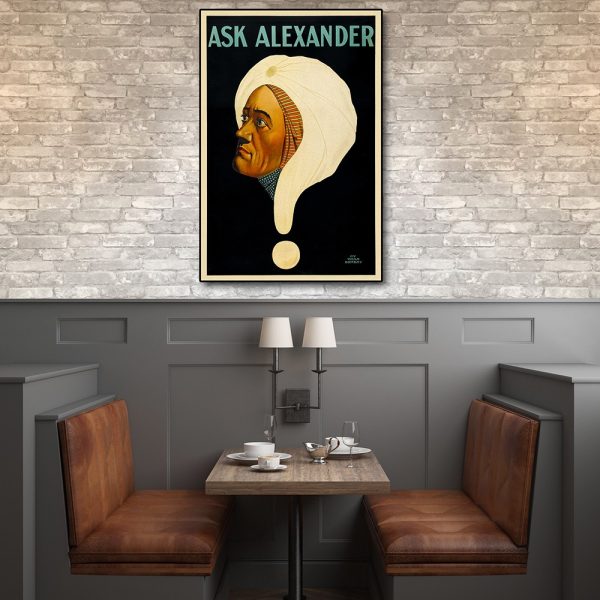 16" x 24" Vintage c1920s Alexander Vintage Magic Wall Art - Image 2