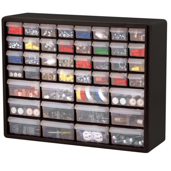 Hardware Craft Fishing Garage Storage Cabinet in Black with Drawers - Image 2