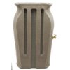Grey SandStone 50-Gallon Plastic Urn Rain Barrel with Planter Top - Image 3