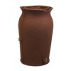 Terra Cotta 50-Gallon Plastic Urn Rain Barrel with Planter Top - Image 2