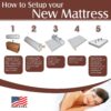 Twin XL size 7-inch Innerspring Mattress - Made in USA - Image 3