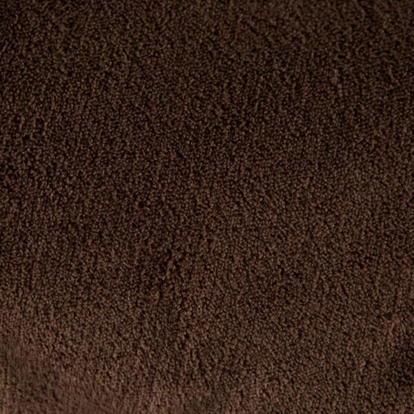 Super Soft Microplush Heated Electric Warming Throw Blanket in Chocolate Brown - Image 3