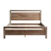 Queen Size FarmHouse Traditional Rustic Pine Platform Bed - Image 2