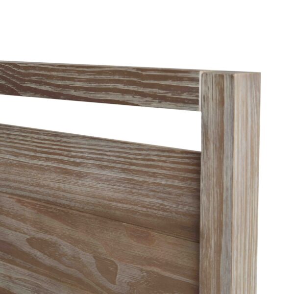 Queen Size FarmHouse Traditional Rustic Pine Platform Bed - Image 3