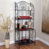 Outdoor / Indoor Durable Metal Bakers Rack Potting Bench Garden Shelving Unit - Image 2