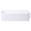 Modern 19-inch Rectangular Ceramic Vessel Basin Bathroom Sink - Image 2