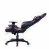 Black Red Racing Stripe High Back Reclining Gaming Computer Office Chair - Image 3