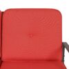 UV-Resistant Red 2 Seater Ergo Patio Glider Loveseat Rocking Chair Bench - Image 4