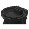 Black 65-Gallon Plastic Urn Rain Barrel with Planter Top - Image 3