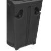 Black 65-Gallon Plastic Urn Rain Barrel with Planter Top - Image 4