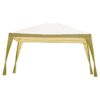 12Ft x 10Ft Folding Gazebo with Carry Bag in Camel - Image 2