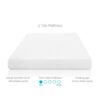California King 5-inch Firm Gel Memory Foam Mattress - Image 3
