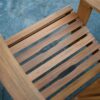 Outdoor Hardwood Square-Back Adirondack Chair with Oversized Contoured Seat - Image 3