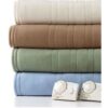 Full size Electric Heated Blanket in Sage Green with Digital Control - Machine Washable - Image 2
