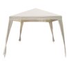 Weather Resistant 10-Ft x 12-Ft Gazebo with UV Blocking Canopy in Camel - Image 2