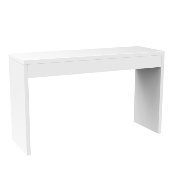White Sofa Table Modern Entryway Living Room Console Table - Image 2