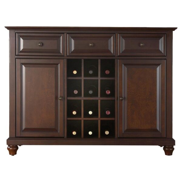 Vintage Mahogany Dining Room Sideboard Console Table Buffet Sever - Image 2