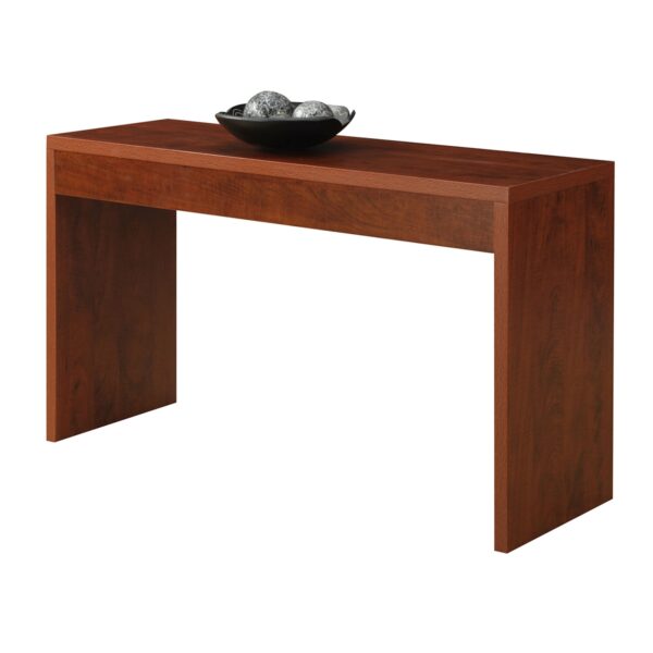 Cherry Finish Sofa Table Modern Living Room Console Table - Image 2