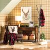 Metal Tree Branch Style Coat Rack with Multiple Hooks in Black - Image 4