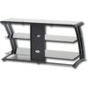 Black Modern Flat Screen Panel TV Stand / Entertainment Center - Image 2