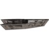 Deer Print Hexagon Portable Folding Steel Mesh Fire Pit w/ Carry Case - Image 2
