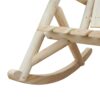 FarmHouse Classical Fir Wood Rocking Adirondack Chair Natural - Set of 2 - Image 4