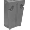 Grey Granite 65 Gallon Plastic Urn Rain Barrel with Planter Top - Image 4