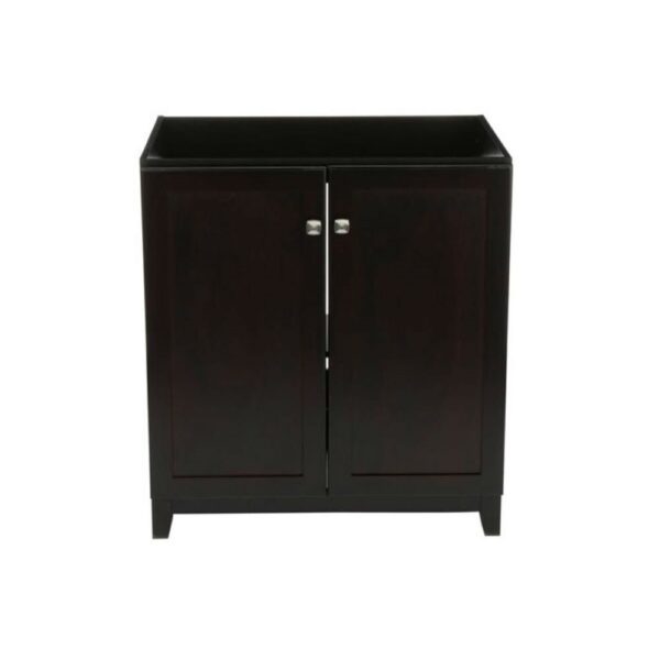 Espresso Bathroom Vanity Cabinet 30 x 21 inch - Top Sold Separately - Image 2