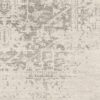 5' x 7' Distressed Oriental Area Rug in Light Grey / Beige - Image 5