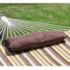 Rope Hammock Set with Stand Pad and Pillow 55 x 144-inch - Desert Stripe - Image 3