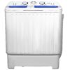 Small 110v Compact Twin Tub Washing Machine Washer Spinner - Image 3